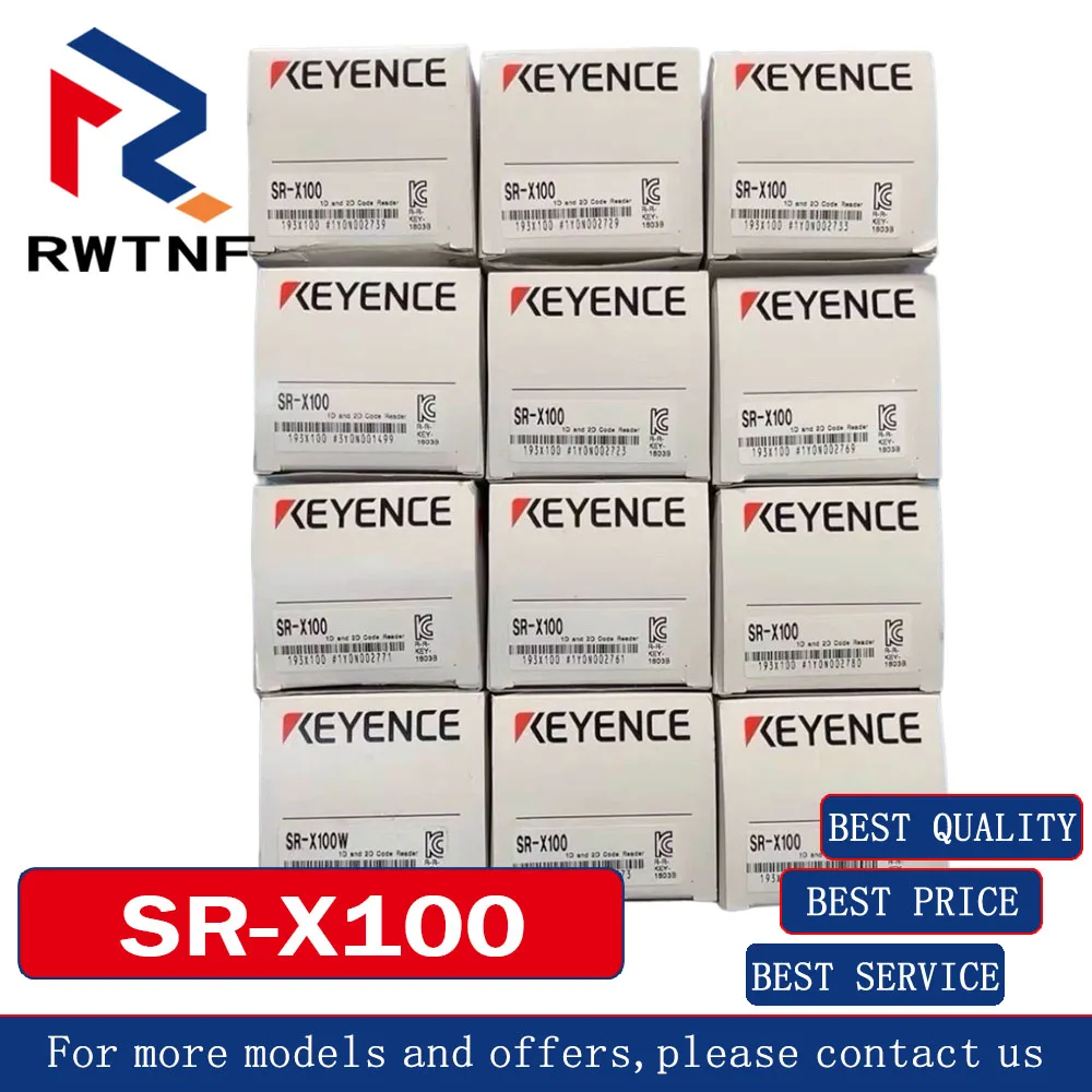Brand New Genuine SR-X100 KEYENCE Barcode reader sensor, 100% original warehouse stock