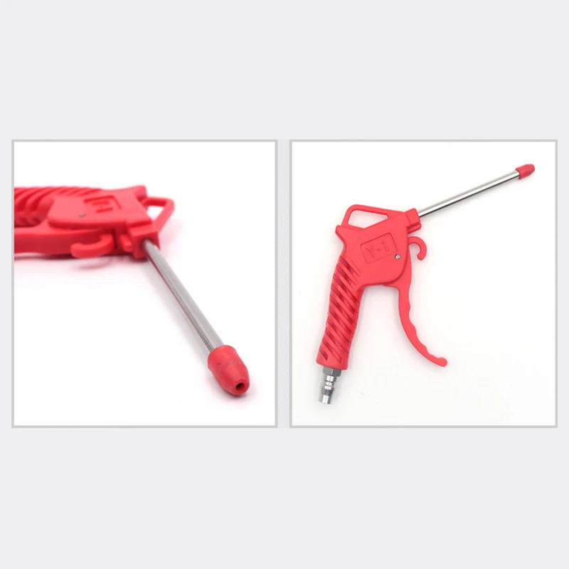 pneumatic dust blowing tool Yellow corner plastic handle powerful air compressor air pump cleaning air gun high pressure air gun