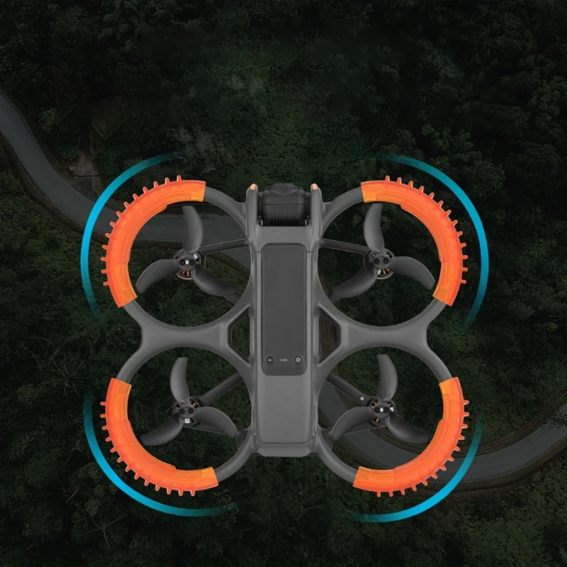 

Propeller Guards for Enhanced Safety, Silicone Protective Rings for Avata 2 Lightweight Silicone Protector