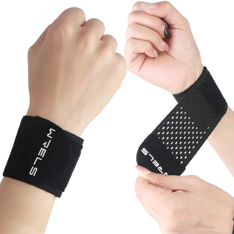 WRELS Summer Ice Cooling Wrist Sweatband Sport Wristband Tennis Wrist Guard Protector Strap Fitness Run Gym Towel Wrist Protect