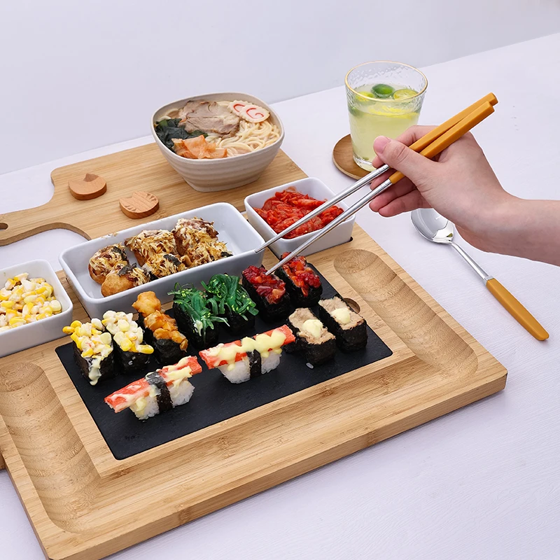 Korean Chopsticks Dessert Spoon Flatware Stainless Steel Cut