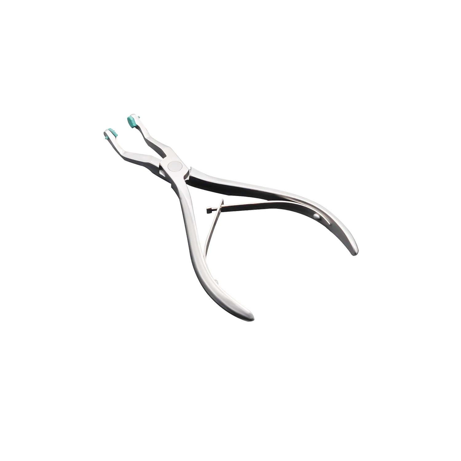 1PC Dental Crown Remover Plier With Green Rubber Green Tips Dentist Temporary Crown Remover Tools