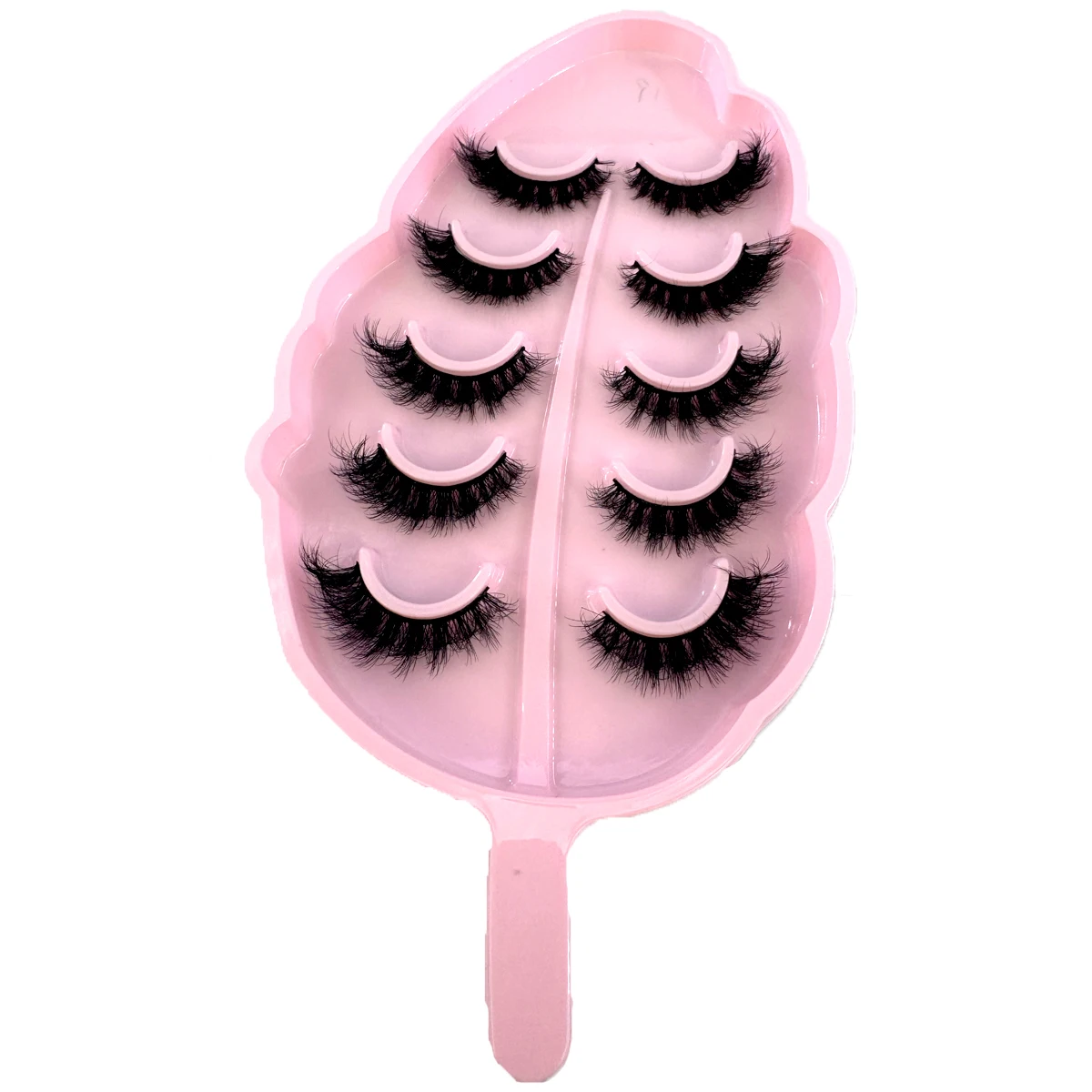 5 Paar falsche Wimpern aus Nerz, natürliche lange Wimpern, weiches und flauschiges dynamisches 3D-Wimpern-Make-up-Werkzeug