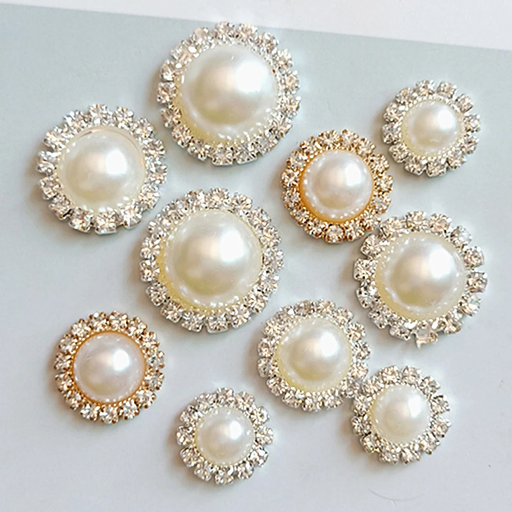 

20Pcs Premium Pearl Hairpins DIY Decoration Smooth Surface Craft Accessories