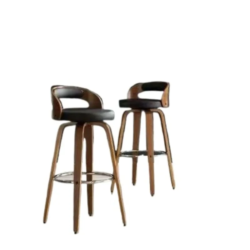 Nuevo Catering Industrial moderno, cocina, silla de café, respaldo, restaurante, Bar Industrial, taburete de madera