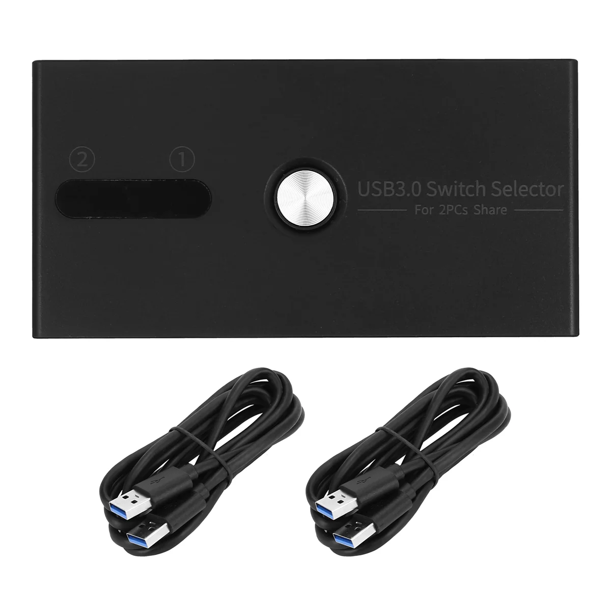 AC37-USB 3.0 Switch 2 In 4 Out KVM Docking Station Printer Berbagi Perangkat Monitor Adaptor KVM Converter