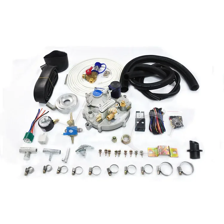 4 cylinder efi caburator  cng conversion kit dual fuel natural gas vehicle gnv kits for engines system