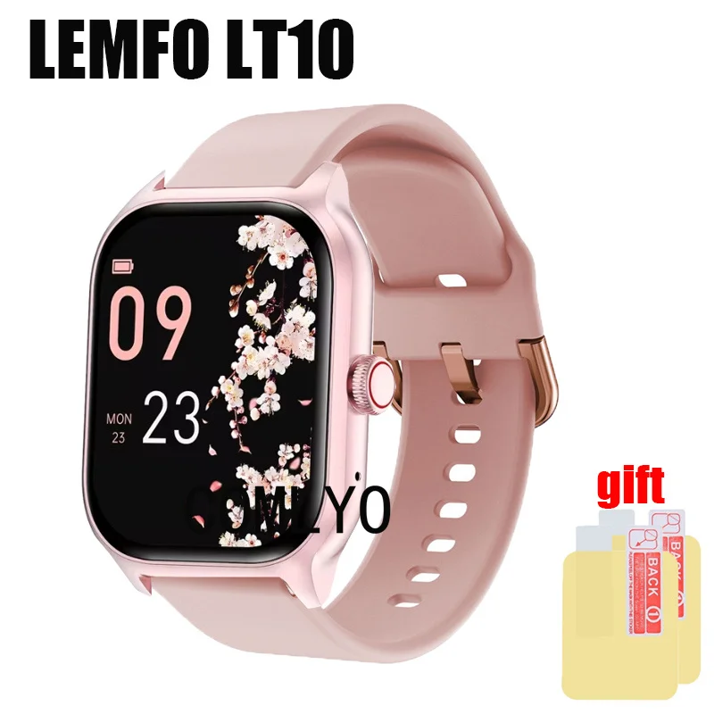 For LEMFO LT10 Smart watch Strap Band Silicone Sports women men Bracelet Screen protector