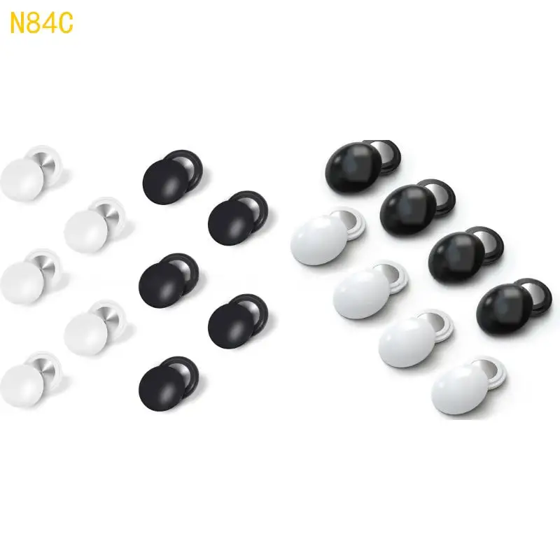 N84C Pack of 8/10 Running Bib Magnets Number Secure Holders for Marathons Race Event