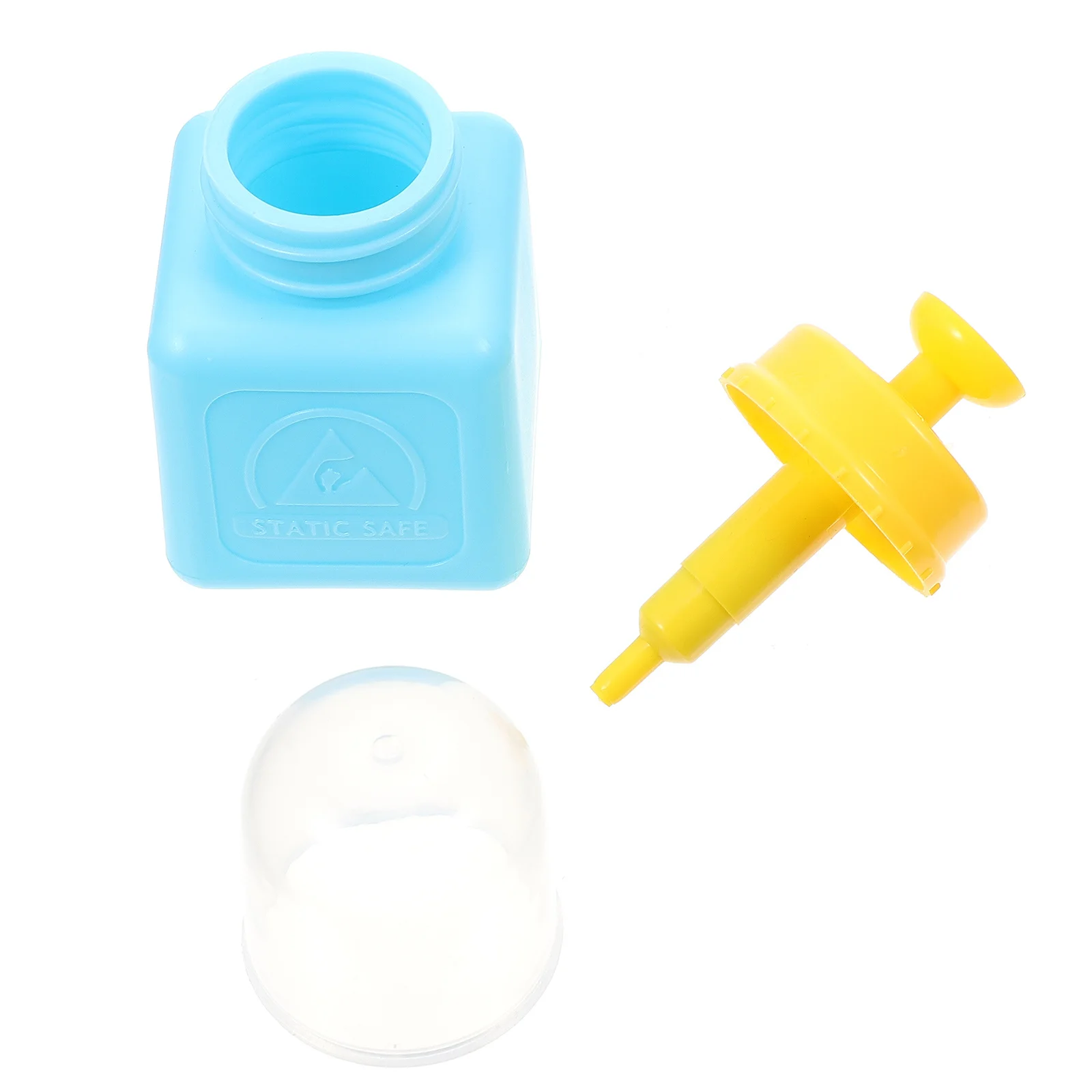 

Press Type Nail Art Bottle 50Ml Large Capacity Abs Empty Liquid Dispenser For Manicure Cleaning Travel Refillable Pump