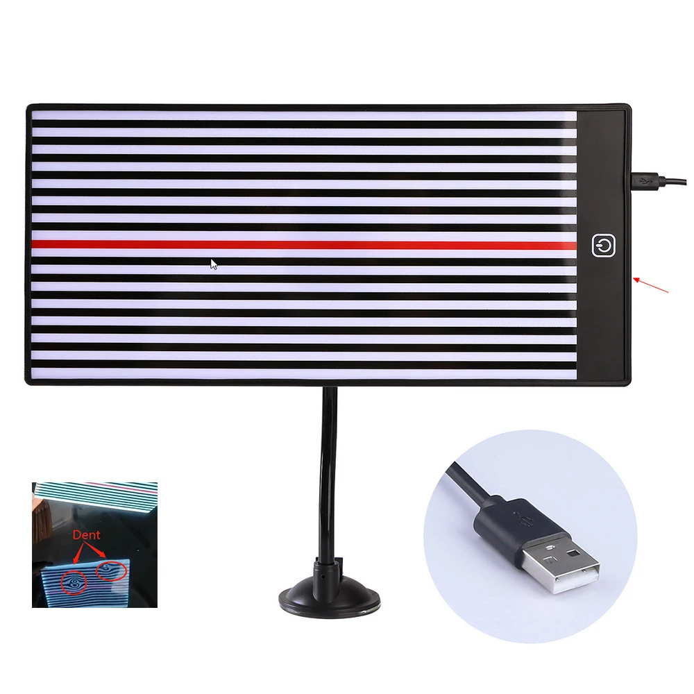 Dent Repair Tools Removal Led Lamp Reflector Light Line Board for Car Dent Removal Lighting Line