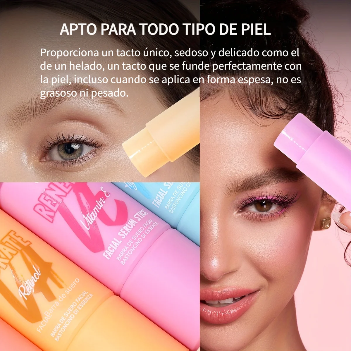 Gesichts- und Hals-Lippenbalsam – Sofortige Feuchtigkeit, verhindert gründlich Feuchtigkeit, tragbar.