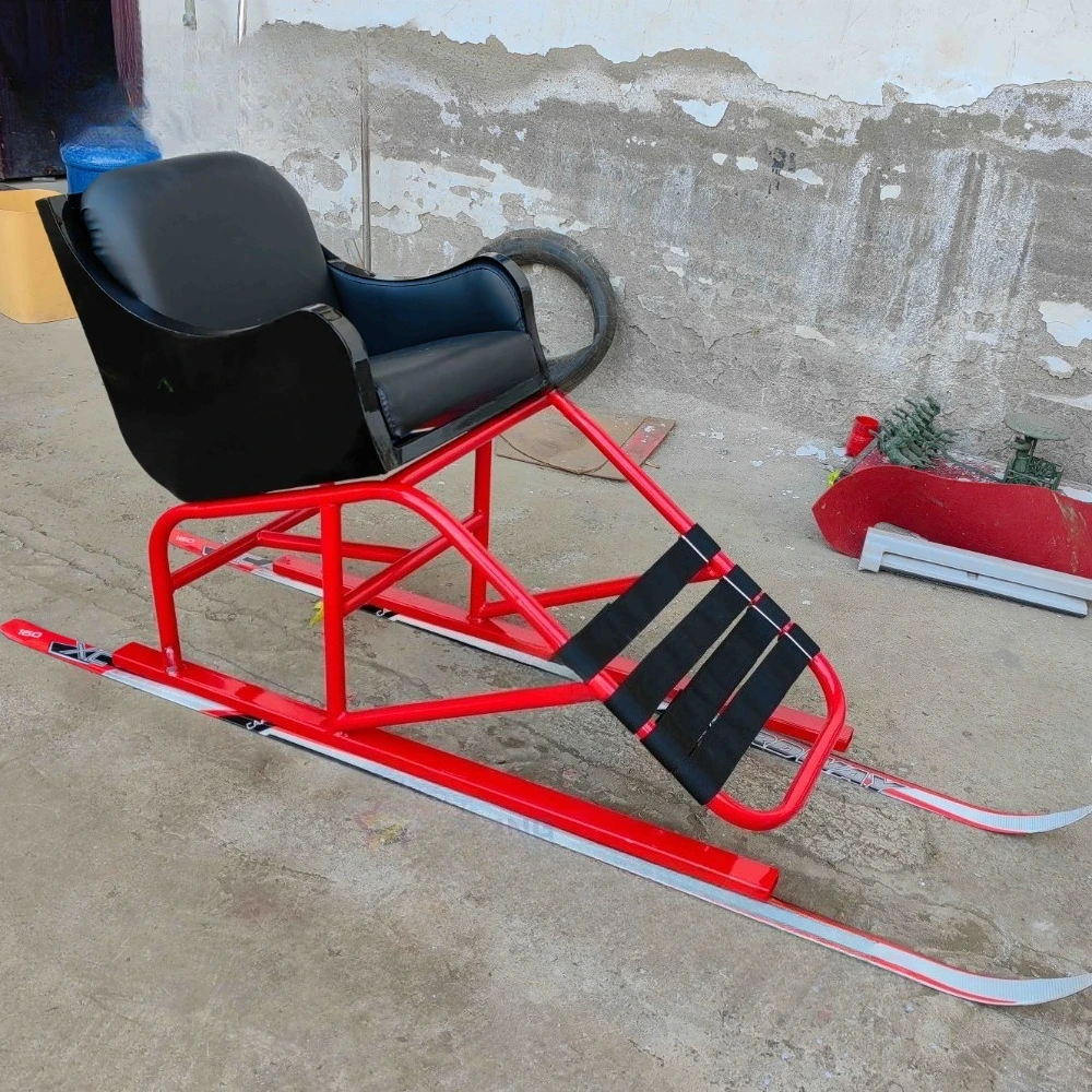 

High-quality Christmas sleigh factory hot sale metal Christmas sleigh new metal Christmas sleigh special transportation