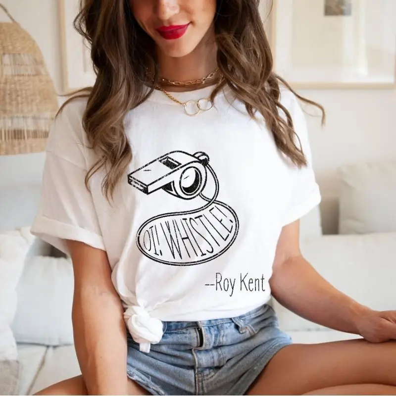 

Distressed Oi Whistle Roy Kent T Shirt Merch Gift For Dad Mom Friends
