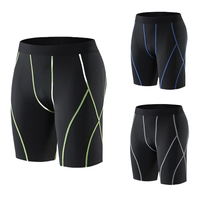 

Sports Fitness Pants Men Gym Shorts Workout Tights Running Training Bottoming Shorts Compression Leggings Basketball Sportswear