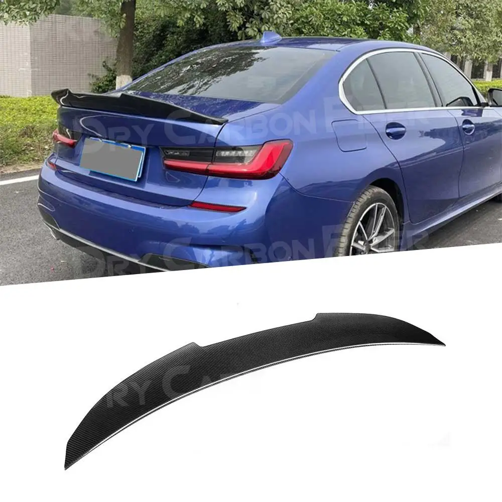 

Carbon fiber Rear Trunk Boot Lip Spoiler for BMW 3 Series E90 Sedan 2006-2011 Gloss Black Rear Spoiler Wing