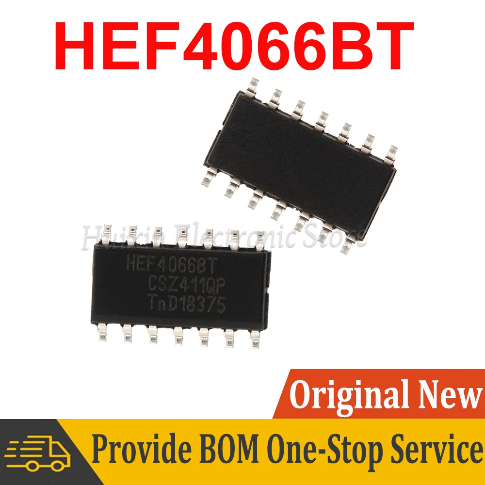 5pcs HEF4066BT HEF4066 4066BT 4066 SOP-14 Switch ICs SOP SMD New and Original IC Chipset