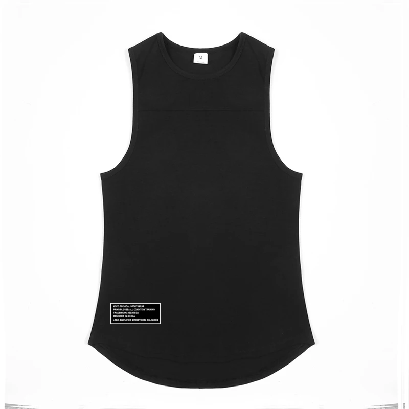 Imagen 3: Camisetas sin mangas para gimnasio, fitness, musculación, entrenamiento deportivo, ropa holgada con diseño de paneles, chalecos de verano para correr, camisetas sin mangas para culturismo para hombre