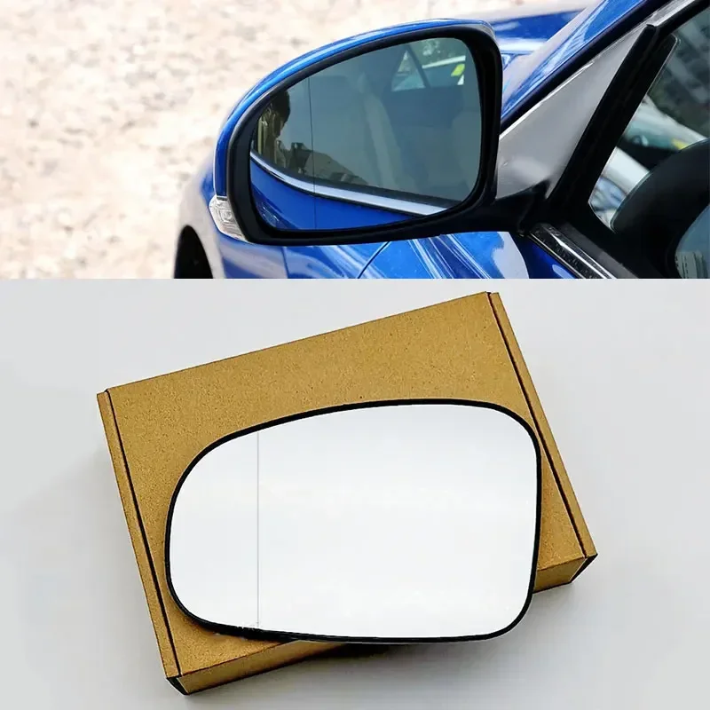 Para toyota prius 2010 2011 2012 2013 2014 2015 2016 2017 espelho retrovisor do carro vidro fora da porta lente lateral com aquecimento