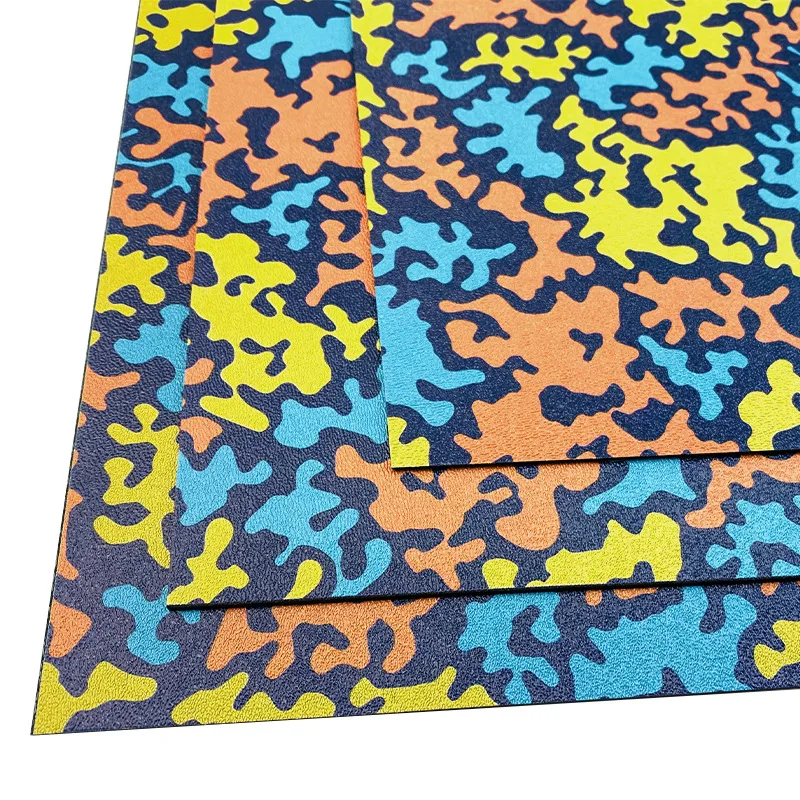 8 Paterns Camouflage 8 Sizes Holsters Knife Sheath Scabbard DIY Making Material KYDEX Thermoplastic Board Plate Thermoform Sheet