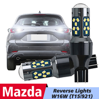 2pcs LED Reverse Light Blub Backup Lamp W16W T15 921 Canbus For Mazda 2 5 6 CX-3 2016-2019 CX-5 CX-9 MX-5 Miata RX-8 Tribute