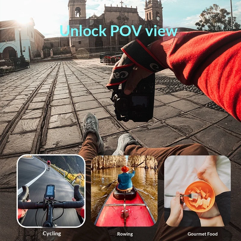 Action Camera Accessories Magnetic Neck Mount Holder Magnetic Collar Bracket For Sports Camera First View Video Shooting Outdoor