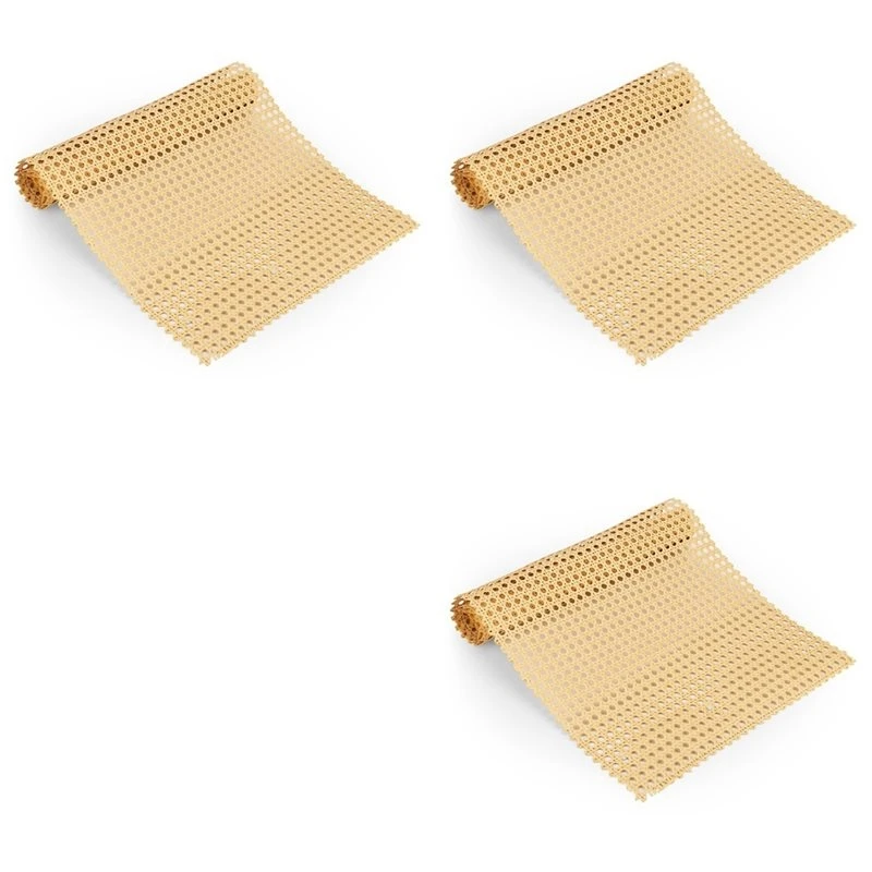 ABHI-3X Cane Webbing Rattan Roll, Viennese Wicker, Natural Rattan Wicker Furniture For Craft Projects, Home