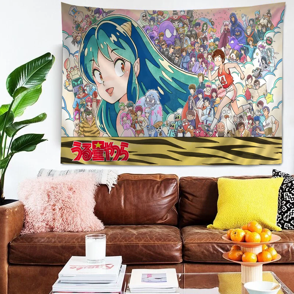 

Urusei Yatsura Hanging Bohemian Tapestry Home Decoration Hippie Bohemian Decoration Divination Art Home Decor