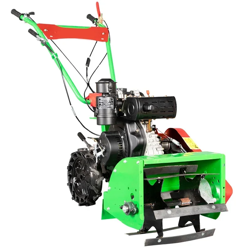 

Handheld Rotary Agricultural Equipment Garden Orchard Weeding Cultivator for Loosening Soil and Creating Trenches