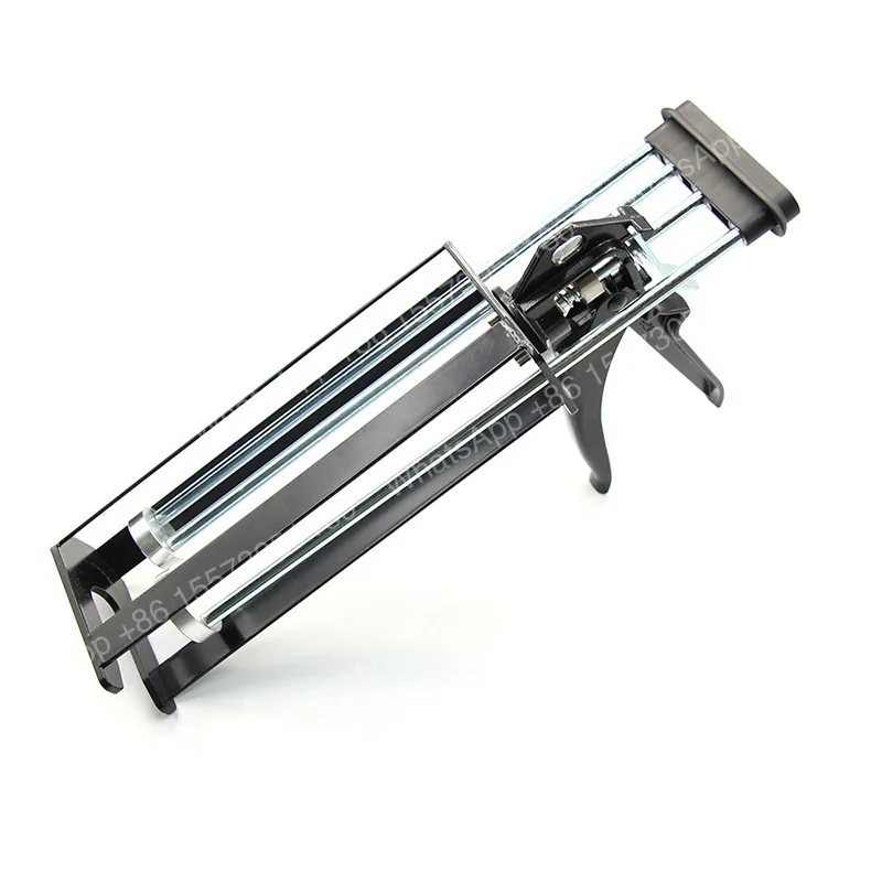 AB glue gun Two-component manual push type 200/400/490ml glue gun 1:1 2:110:1 metal glue gun