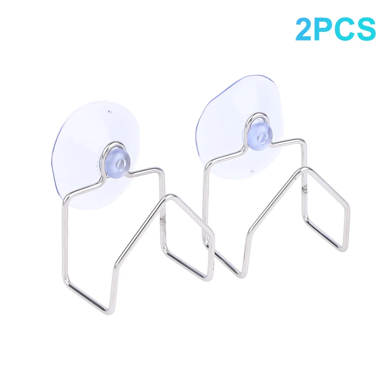 Hot Sale 1/2/3Pcs Stainless Steel Drain Rack Suction Cup Cleaning Cloth Shelf Dish Drainer Sponge Holder Sink Kitchen Organizer