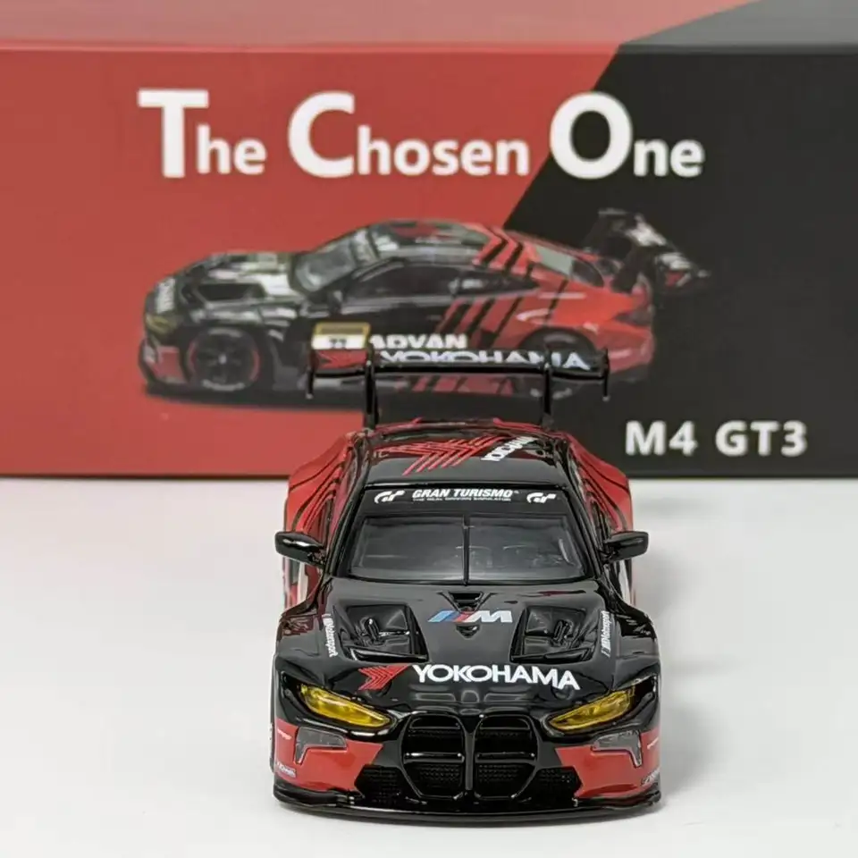 TCO 1:64 Miniature Scale Limited Edition BMW M4 GT3 Advan Alloy