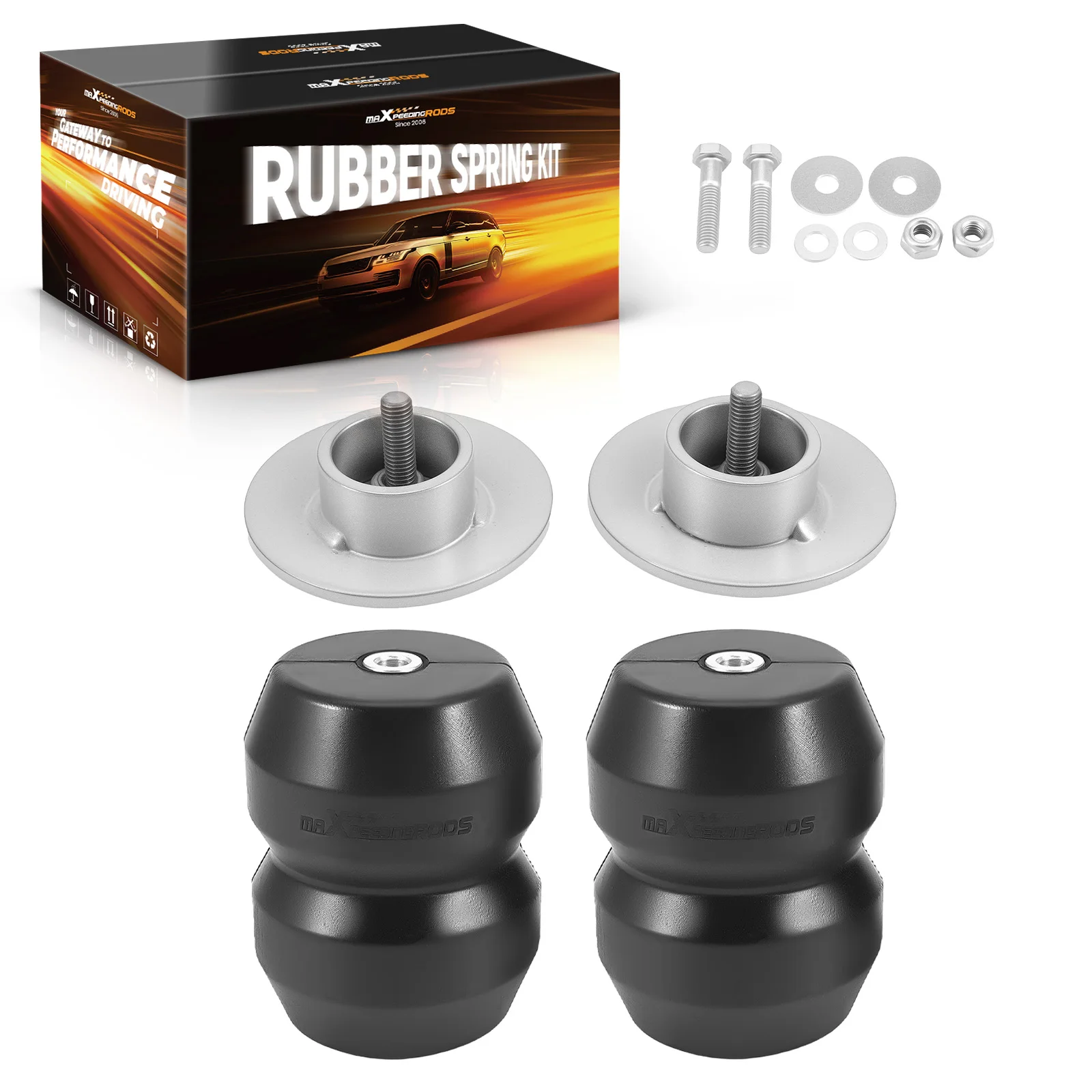 Air Suspension Helper Spring Kit For Chevy Avalanche 2500 2002-2006 Rear Suspension Enhancement System