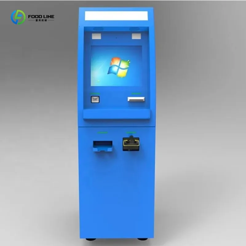 Customized Automated Financial Bank ATM Machine Two-way Foreign Currencies Exchange Cash-in Cash Out Terminal