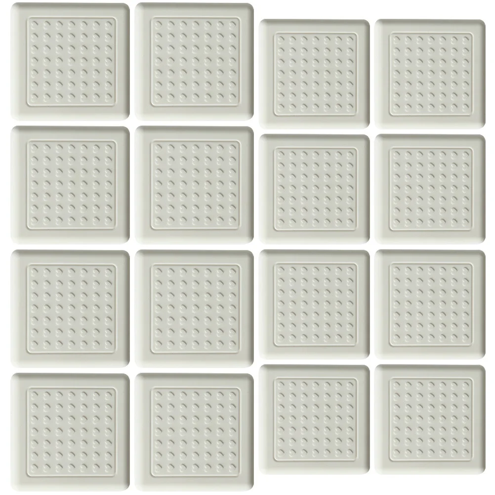 

16Pcs Silicone Furniture Leg Pads Thickened Anti Slip Chair Feet Covers Furniture Foot Protector Pads for Home