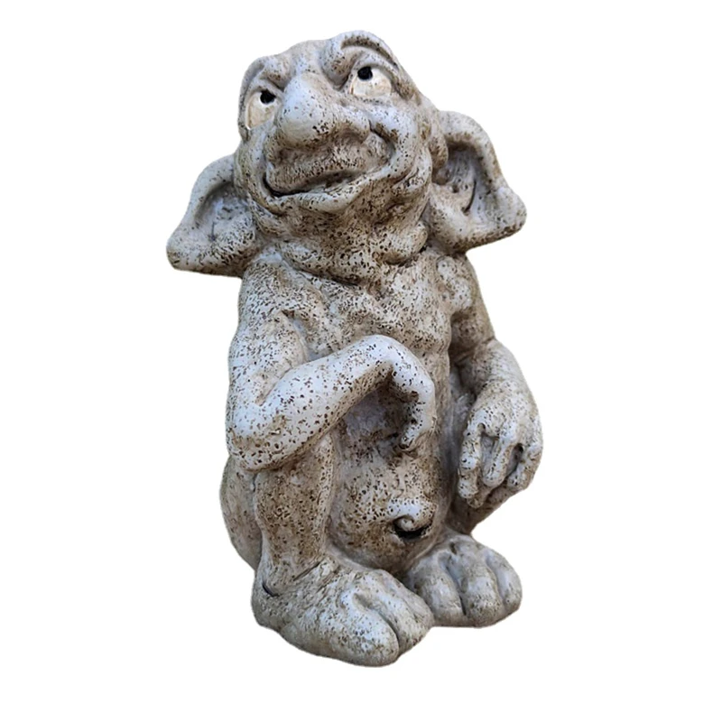 Troll Resin Crafts Gargoyle Resin Crafts, Home Decor Ornaments, Garden Ornaments