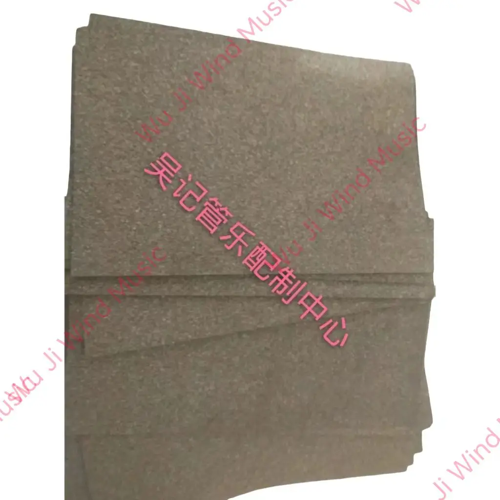 Tubo nero per flauto, sassofono, oboe, riparazione, tappo in sughero compresso, 0,5 mm