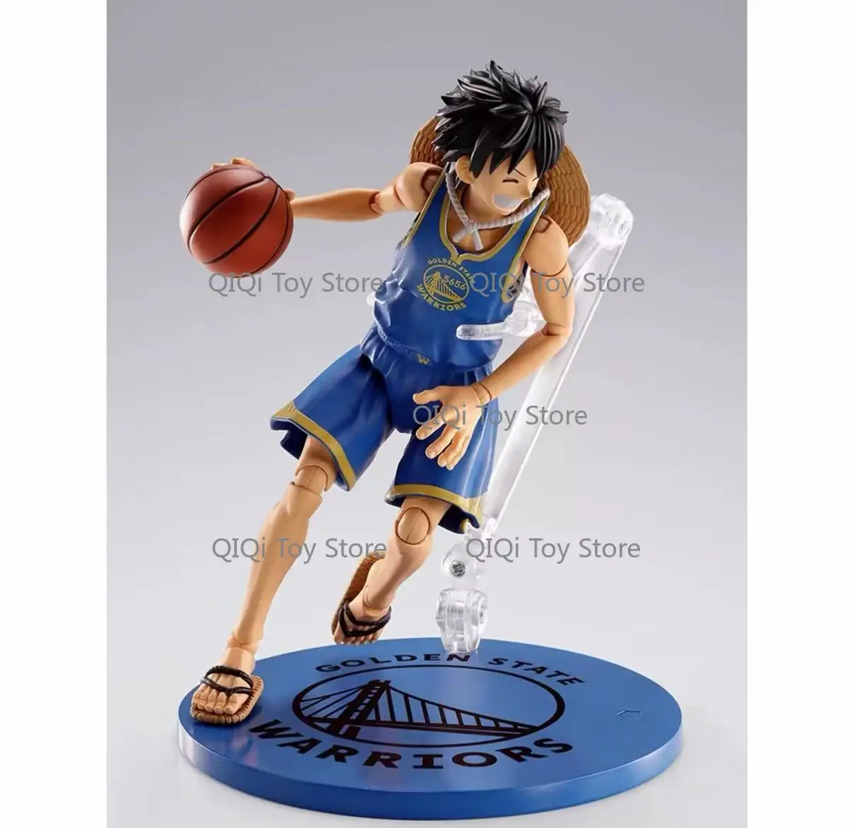 

Предзаказ: Фигурка Bandai SHF × NBA Монч Д. Луффи (Голден Стэйт Уорриорз) — Баскетболист, подвижная готовая модель