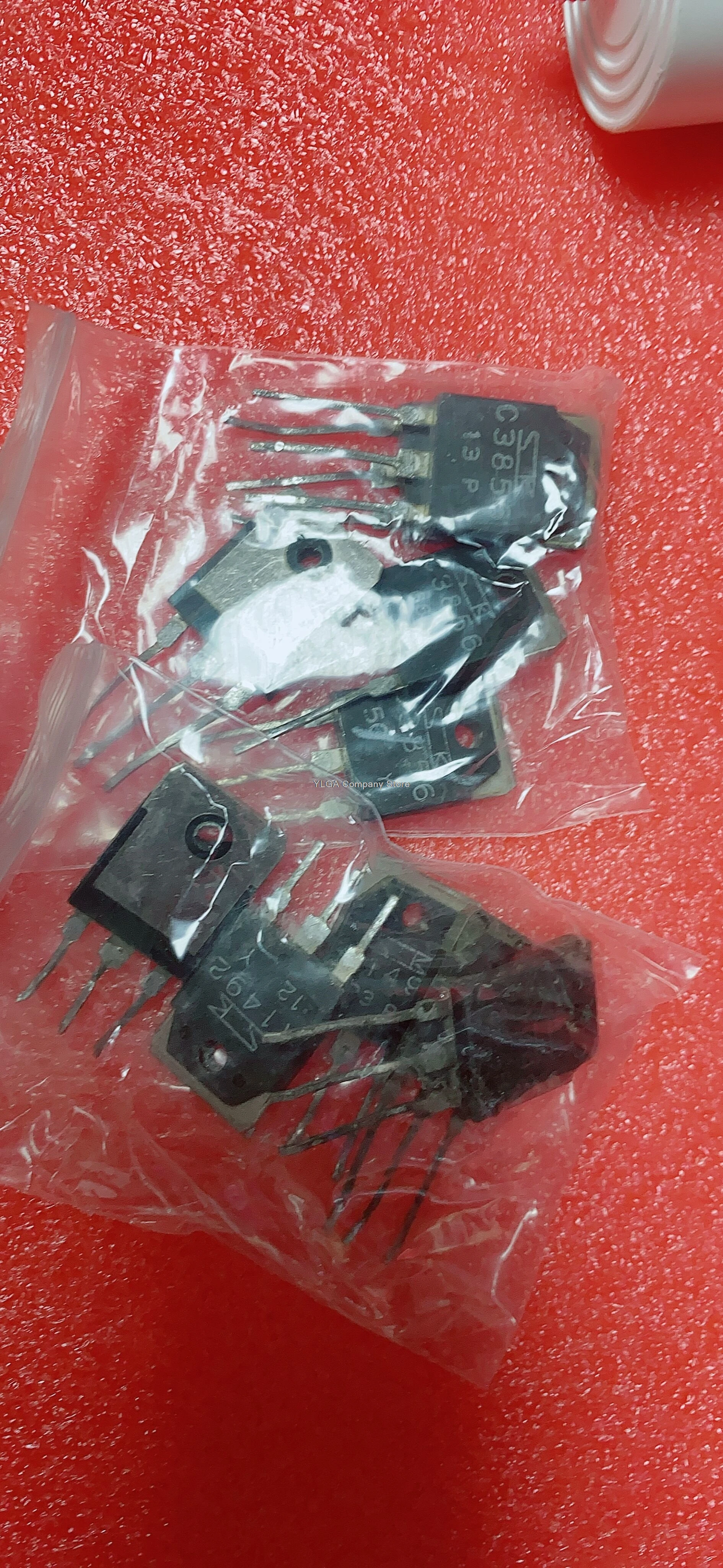 Imported original disassembly A1492 C3856 2SA1492 2SC3856 power amplifier tube pair  5PCS-1lot