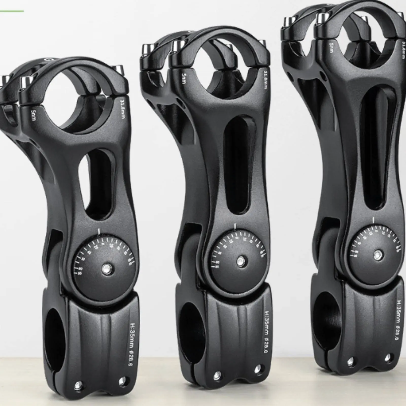 

Mountain Bike Handlebar Stem Height Adjustment Two-Wheeler Stem Riser Handlebar Extender Aluminum Alloy Comfortable Riding