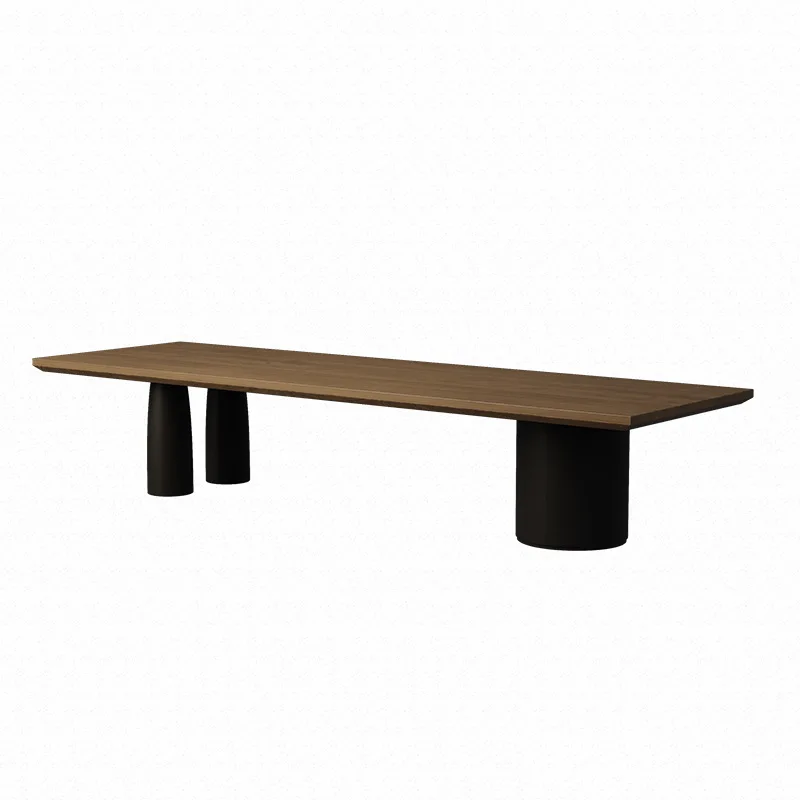 Tea table, solid wood tea table and chair combination, simple and light luxury