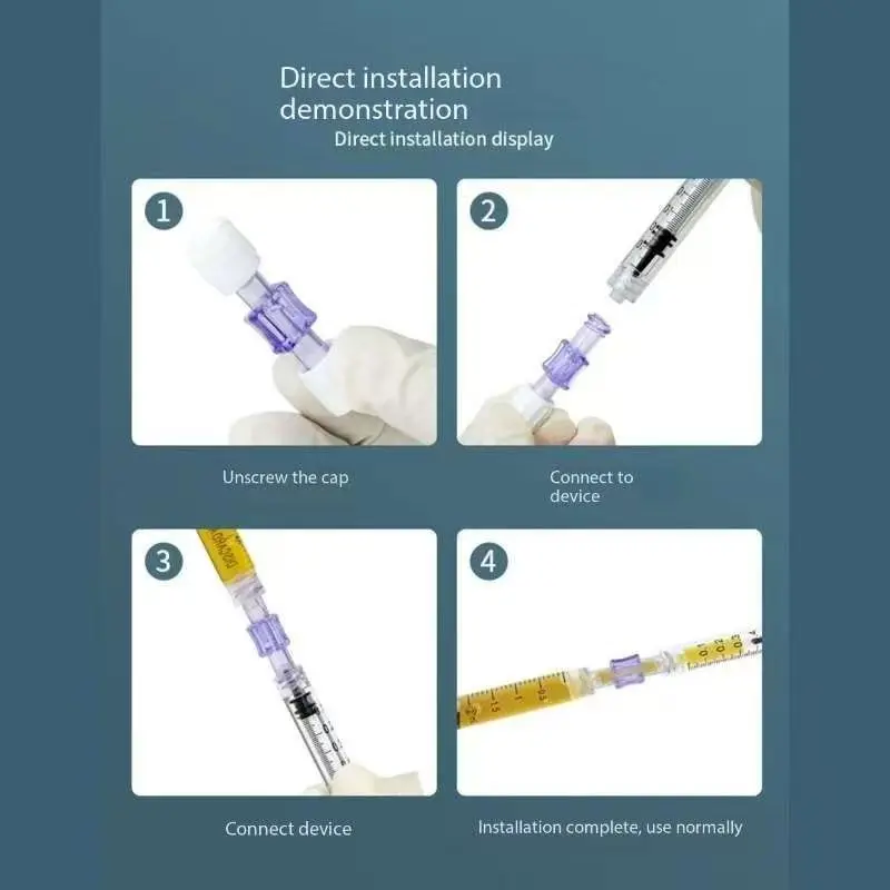 Disposable Two Way Tube for Water Light Mixing and Dispensing Use