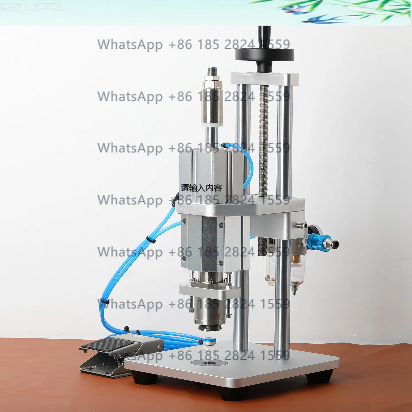 13x13mm  15x15mm   20x20mm  Fully automatic Perfume glass bottle aluminum-plastic cap sealing machine