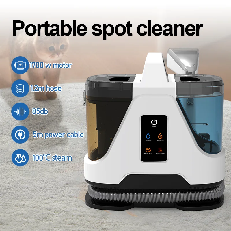 เครื่องทำความสะอาดพรมแบบพกพา 2 - Seat Cleaner Fabric บทวิจารณ์และราคา