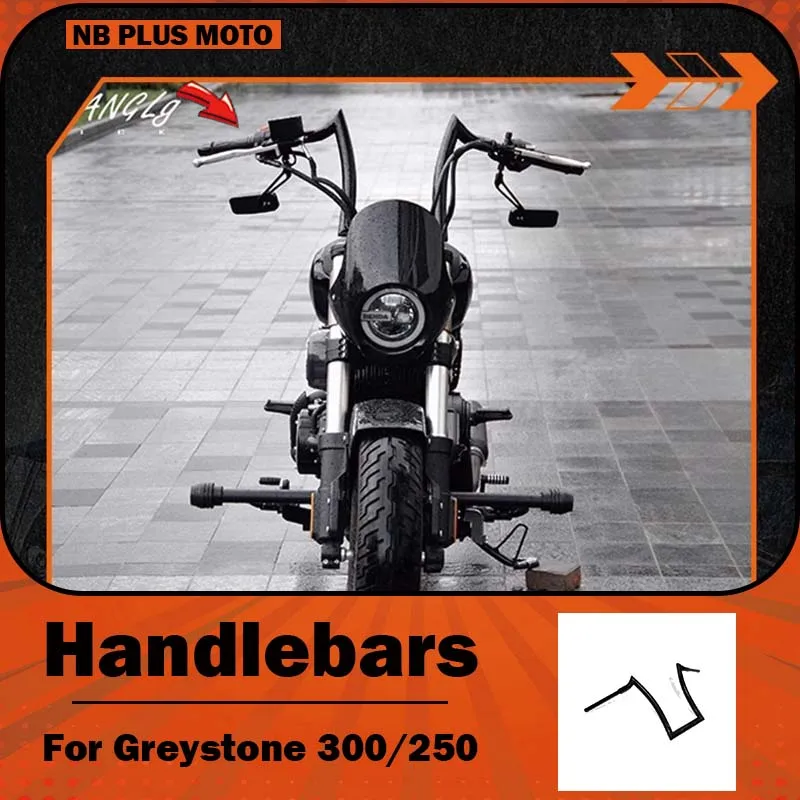 【Premium】For Benda Graystone 300/250 modified handlebars, high handlebars, ape handlebars, horn handles, lightning handles, Harl
