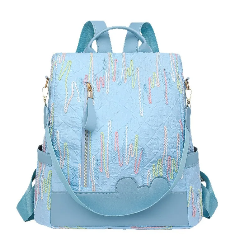 2025 summer new cute college students backpack versatile fashionable casual schoolebag and multi-functional bags