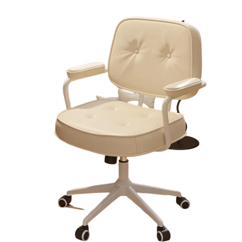 Comfortable Computer Office Chair Universal Nordic Modern White Office Chair High Back Cadeiras De Escritorio Home Furniture