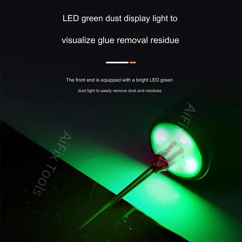 Qianli Toolplus Adjustable Angle OCA Glue Remover with 4 Needles Dust Show Light for LCD Screen Refurbish