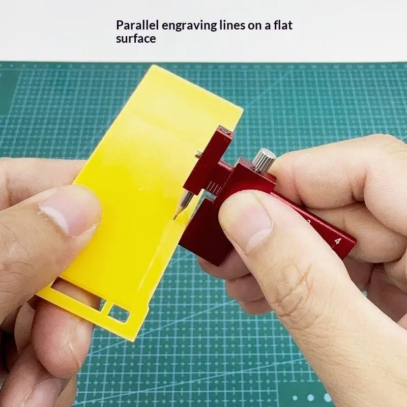 Model Equidistant Scribing Ruler Parallel Scribers Create Contour Positioning Scale Auxiliary Ruler Tools