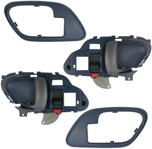 

Blue Interior Door Handle w/Bezel for 1995-2002 Chevy/GMC Trucks & SUVs - APPEFiT Compatible